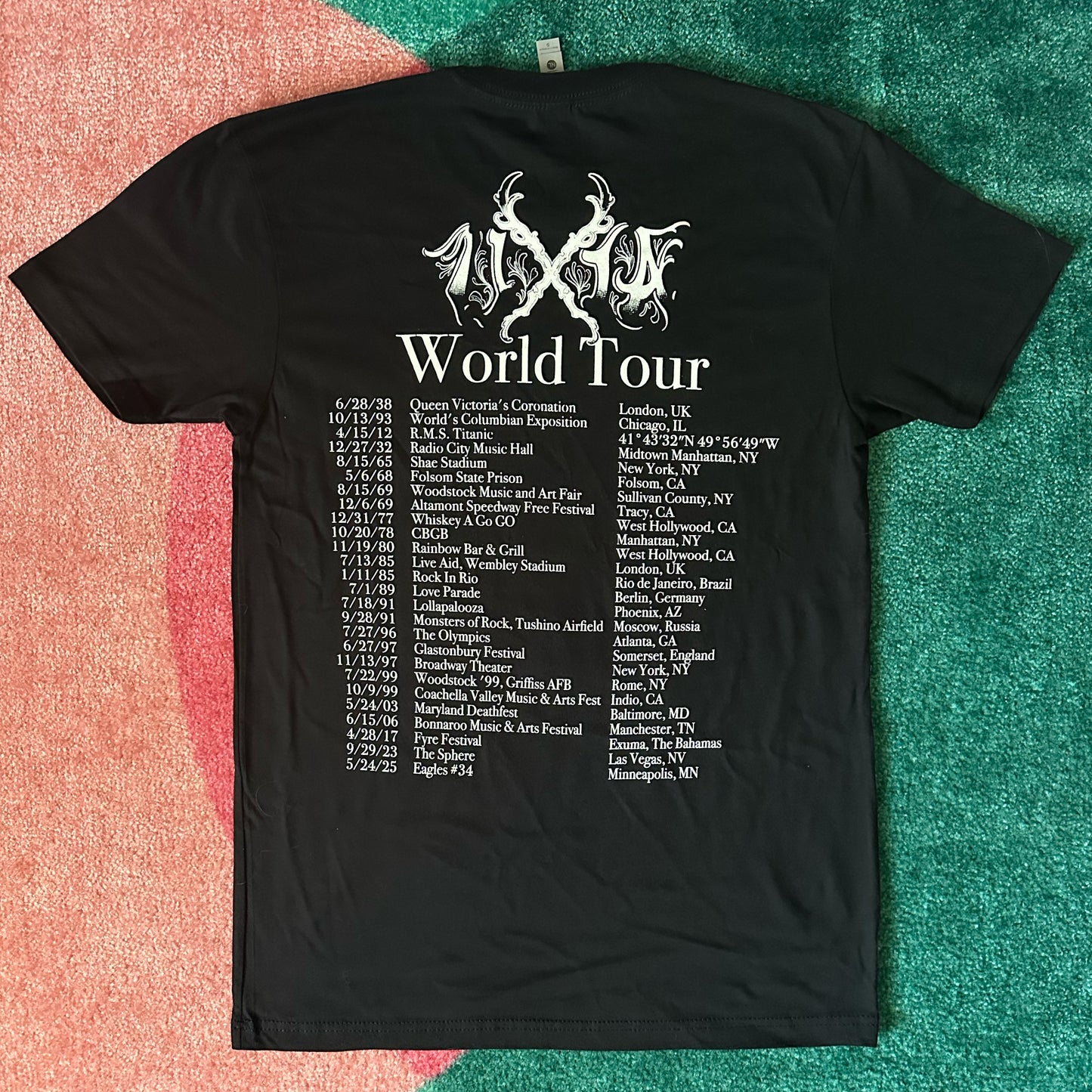 UXIA - T-Shirt - World Tour